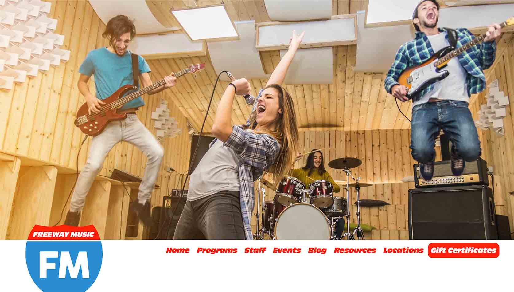 Screenshot of freewaymusic.net